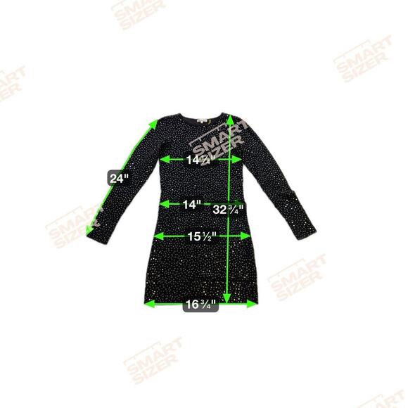 Minnie Rose Sequined Dark Purple Stretch Knit Dress XS Wimsigoth Retro Glam - Picture 8 of 8